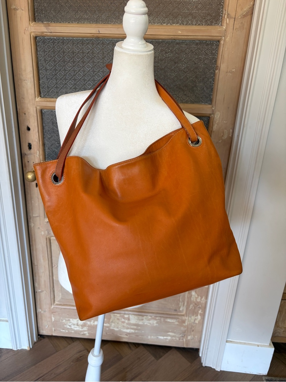 Dooney & Bourke vintage leather tote xtra Large shoulder bag purse 👜